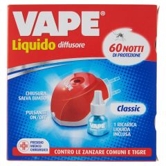 Vape Antizanzare Magic diffusore liquido classico con spina